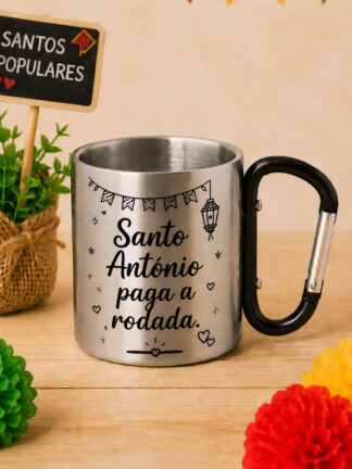 Caneca Santo António paga a rodada