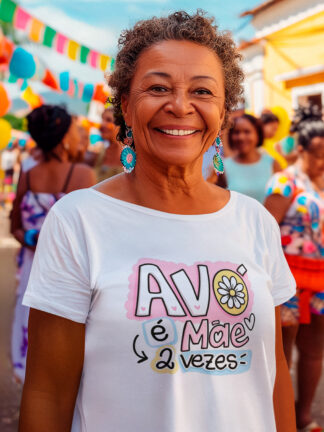 T-Shirt Avó é Mãe 2x