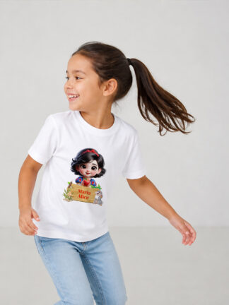 T-shirt Branca de Neve