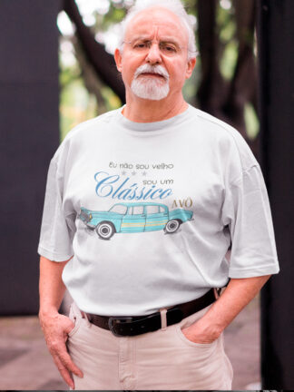 T-shirt Eu não sou um velho, sou um Clássico Avô