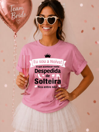 T-shirt Eu sou a noiva