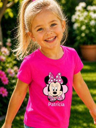 T-shirt Minnie cara