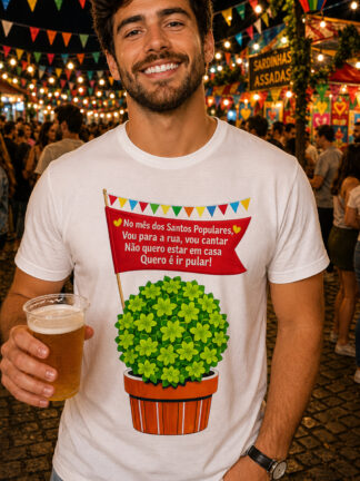 T-shirt No mês dos Santos Populares...