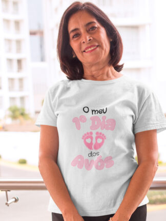 T-Shirt Super O meu 1º Dia dos Avós