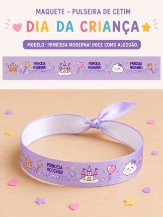 Pulseira Princesa Moderna, Doce como o algodão