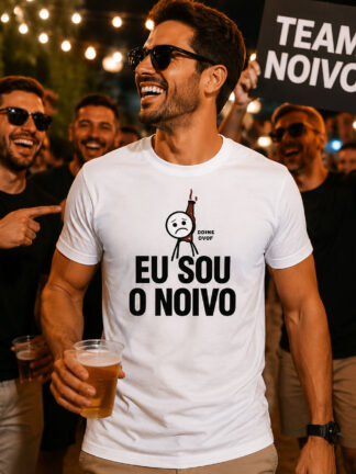 T-shirt EU SOU O NOIVO