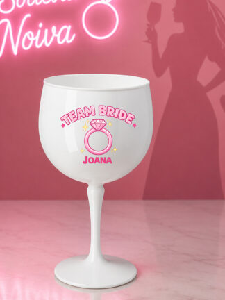 Copo de Gin Anel Team Bride