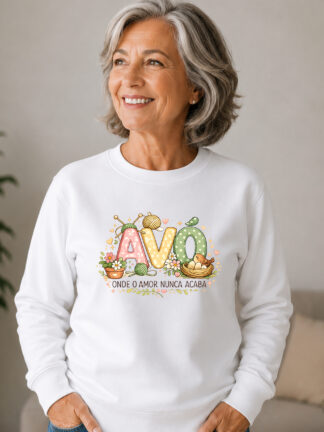 Camisola Avó, onde o Amor nunca acaba
