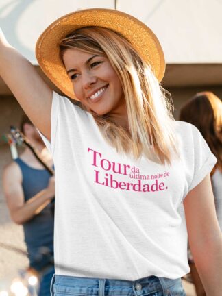 T-shirt Tour da última noite de Liberdade