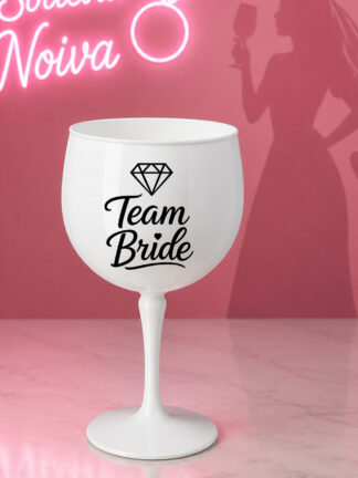 Copo de Gin Diamante Team Bride