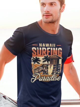 T-shirt Hawaii Surfing