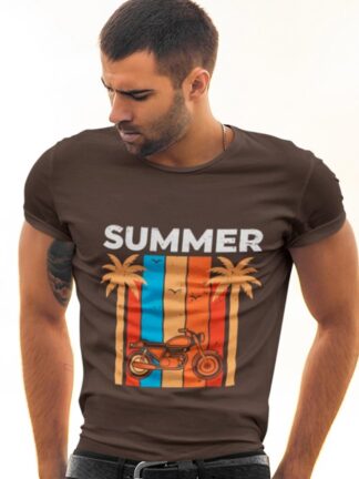 T-shirt Moto Summer
