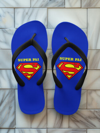 Chinelos havaianas Super Pai (Super Homem)