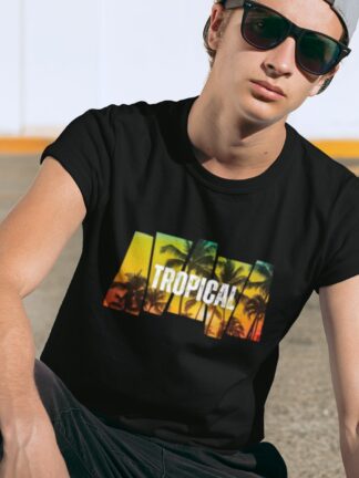 T-shirt Tropical