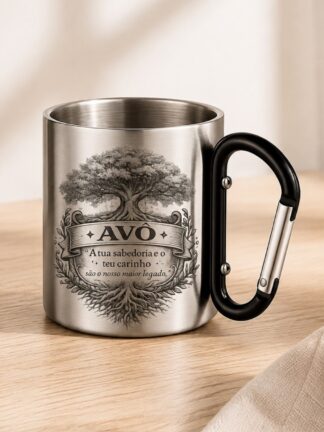 Caneca Avô a tua sabedoria e o teu carinho são o nosso melhor legado