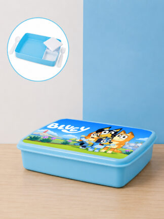 Marmitas com talheres Bluey