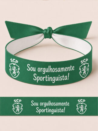 Pulseira Sou orgulhosamente Sportinguista!
