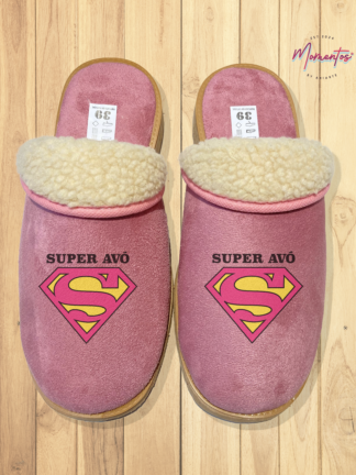 Chinelos Serra da Estrela Super Avó (Super Homem)