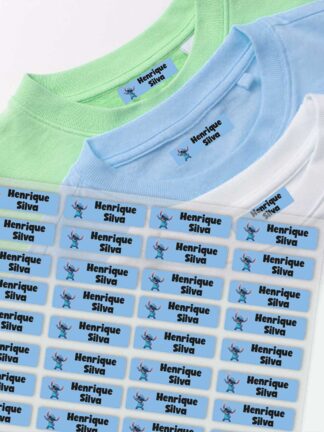 Etiquetas Termoaderentes para roupa Stitch