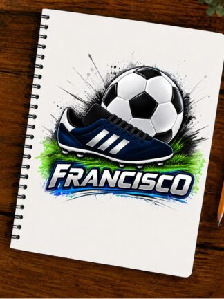 Caderno de Argolas Futebol