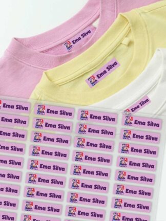 Etiquetas Termoaderentes para roupa Huntrix
