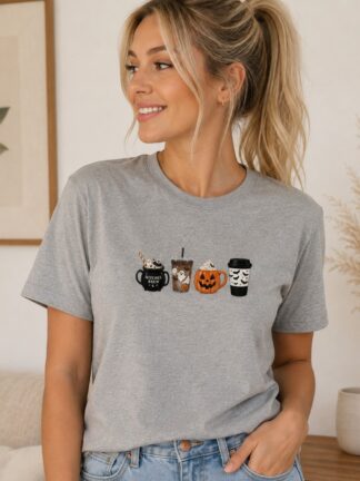 T-shirt Copos de Halloween