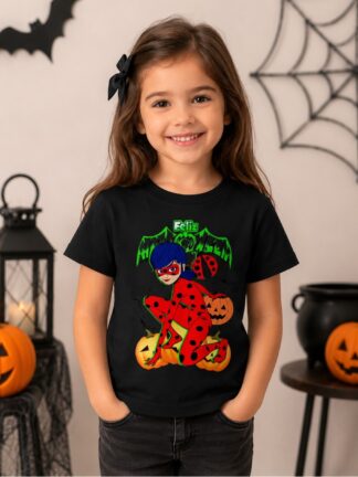 T-shirt Feliz Halloween Lady Bug