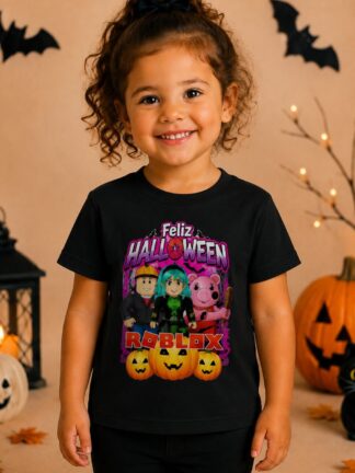 T-shirt Roblox Feliz Halloween