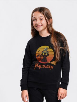 Camisola Gato Preto Halloween