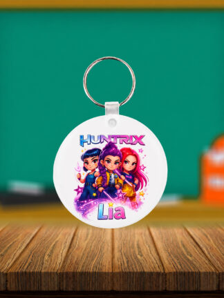 Identificador de Mochilas redondo Huntrix