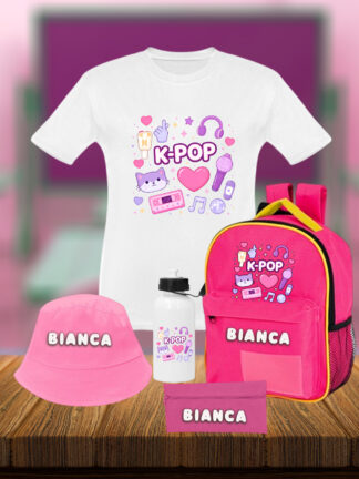 Conjunto Mochila K-POP
