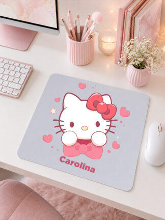 Tapete de Rato Kitty dos corações