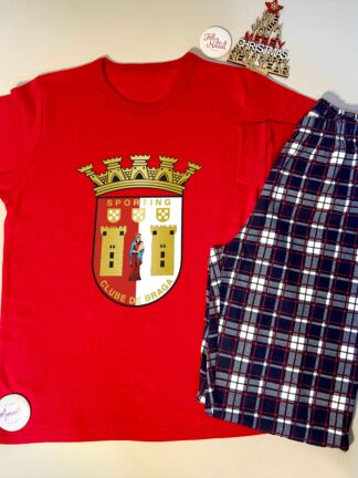 Pijama Cardado Sporting Clube de Braga