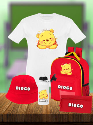 Conjunto Mochila POOH