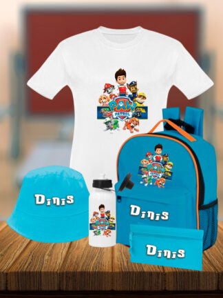 Conjunto Mochila Patrulha Pata