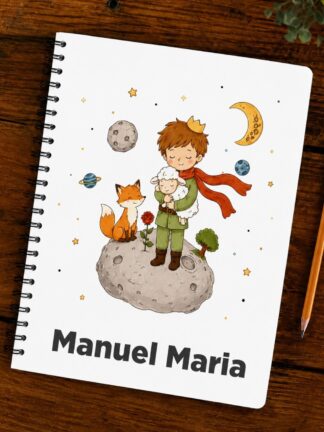 Caderno de Argolas Principezinho