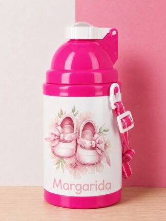 Garrafa de Plástico infantil Sapatinhos