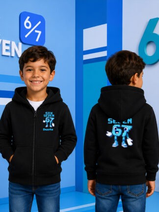 Casaco com capuz Six-Seven Menino
