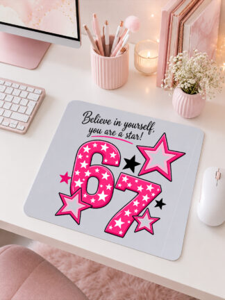 Tapete de Rato Believe in yourself,... Six-Seven menina