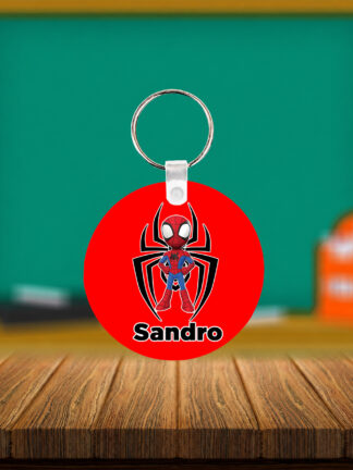 Identificador de Mochilas redondo Spidy