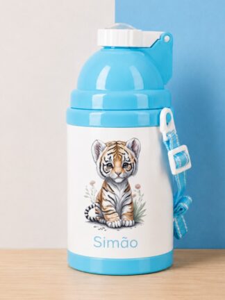 Garrafa de Plástico infantil Tigre