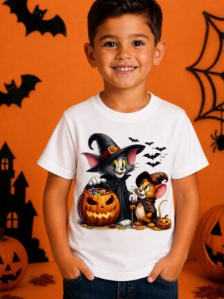T-shirt Tom & Jerry Halloween