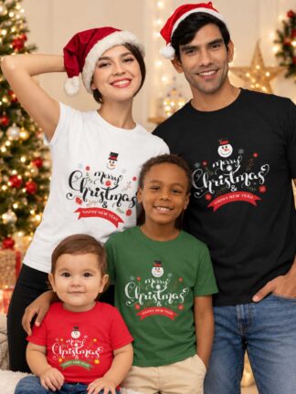 T-shirt Merry Christmas and a happy new year