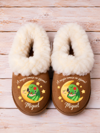 Pantufas Serra da Estrela Pássaros, A magia começa no Pijama!