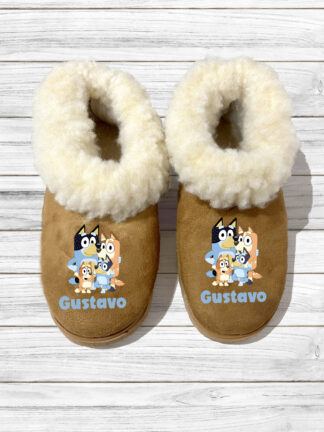 Pantufas Serra da Estrela Família Bluey
