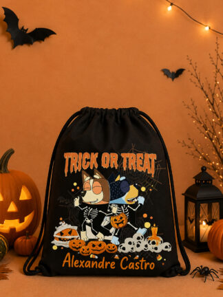 Saco-Mochila Bluey Trick or Treat