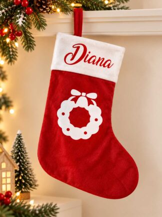 Bota de Natal Coroa