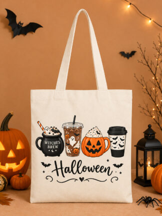 Tote Bag Copos de Halloween