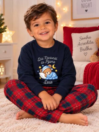 Pijama Cardado Ursinho, Dia Nacional do Pijama!
