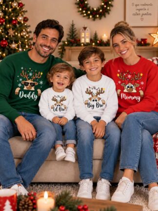 Camisola Familia de Renas